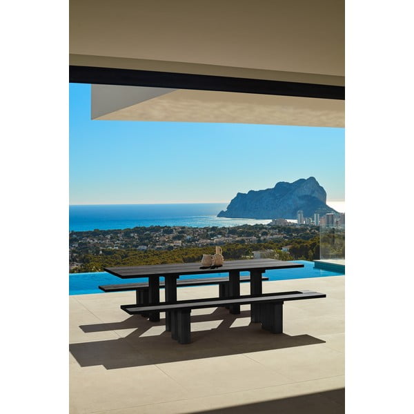 Tavolo da pranzo con piano in legno di pino 100x260 cm Banda - Teulat-image-1