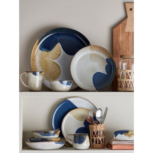 Set da pranzo in pietra 12 pz Jules – Bloomingville-image-1