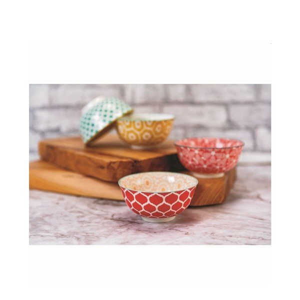 Ciotole in porcellana in set da 4 pezzi ø 11 cm Confusion - VDE Tivoli 1996-image-1