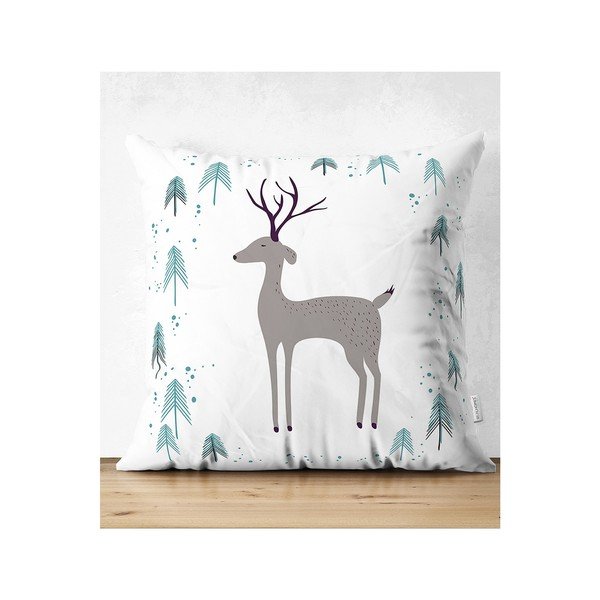 Set di 4 federe natalizie e runner da tavola Winter Wonderland - Minimalist Cushion Covers-image-4