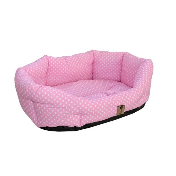 Letto in cotone rosa 65x50 cm Pinky - Petsy