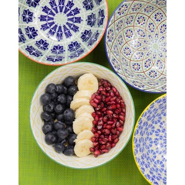 Set di 4 ciotole in ceramica, ø 15 cm - Kitchen Craft-image-2