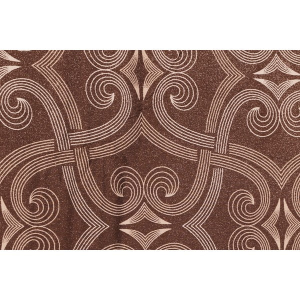 Biancheria da letto matrimoniale in cotone sateen marrone 200x200 cm Pandora - Mijolnir-image-3