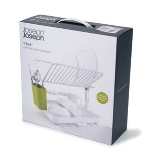Scolapiatti verde e bianco Y-Rack - Joseph Joseph