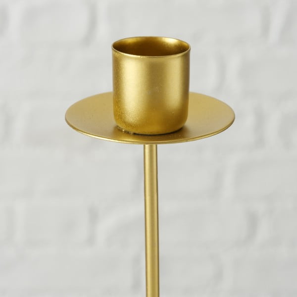 Set di 3 candelieri in oro Kimo - Boltze-image-1