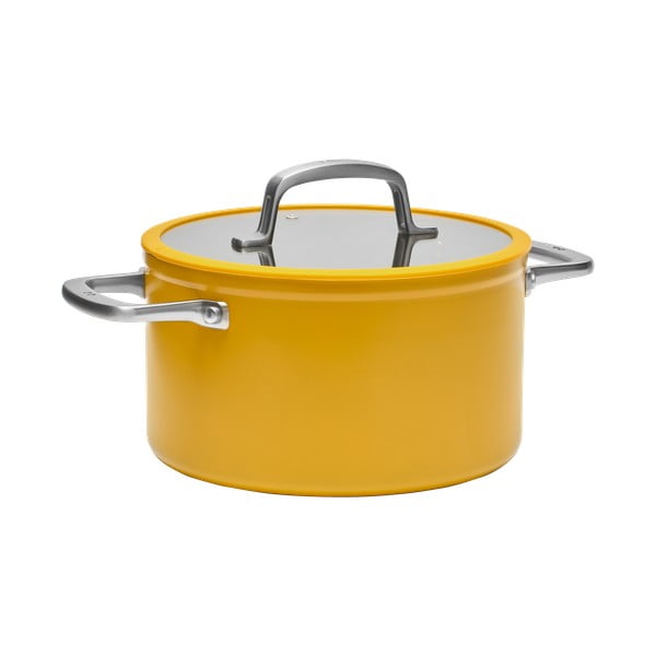 Pentola con coperchio incluso/con superficie in ceramica adatta all'induzione 5,5 l Meda 3.0 – FABINI