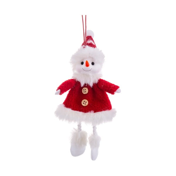 Decorazione per albero di natale in tessuto 17 cm Snowman – Casa Selección