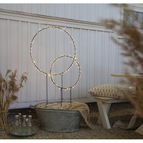 Decorazione luminosa nera per esterni Barlumi - Star Trading-image-2