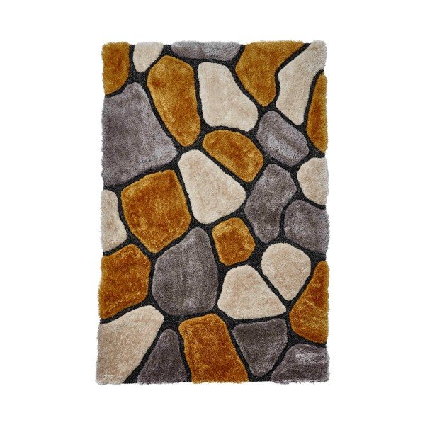 Tappeto grigio e giallo Rock, 150 x 230 cm Noble House - Think Rugs
