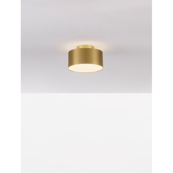Plafoniera LED dorata in alluminio Ozen – Nova Luce-image-4