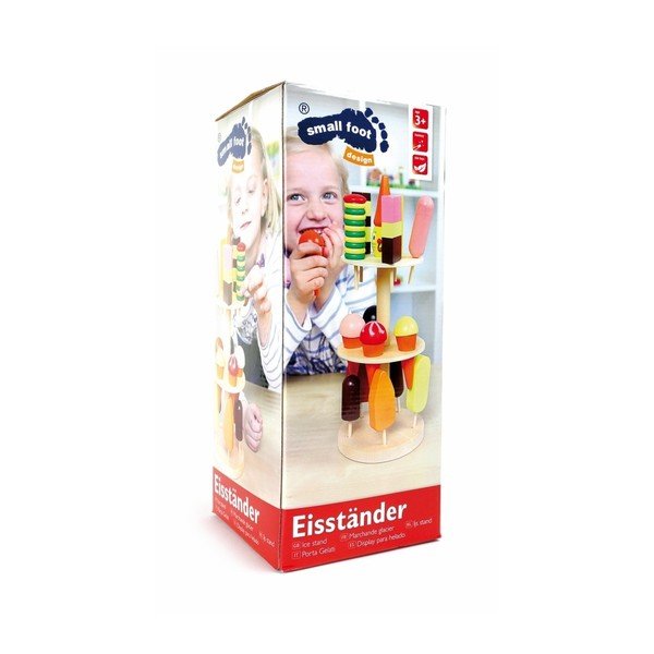 Set di giochi in legno con supporto per il ghiaccio - Legler