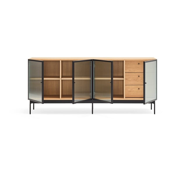 Vetrina in rovere 180x78 cm Blur - Teulat-image-3