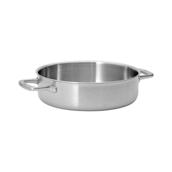 Padella in acciaio inox con coperchio ø 28 cm tegame Lucca 3.0 – FABINI-image-2