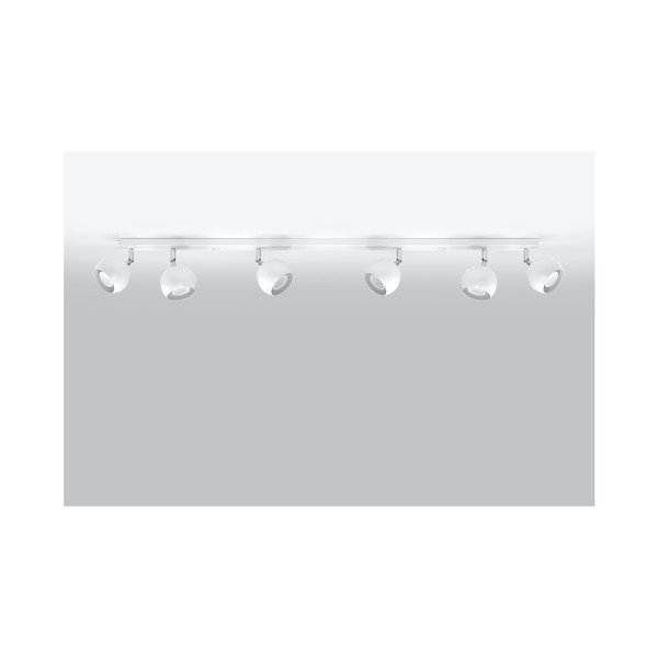 Lampada da soffitto bianca Ollo Seis - Sollux-image-2