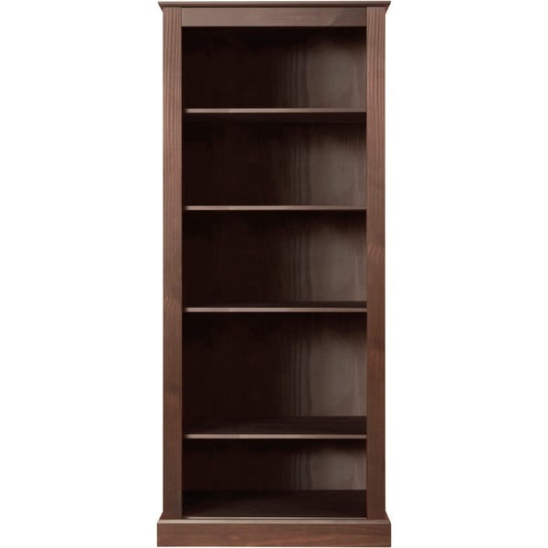 Libreria in legno di pino marrone 181x31 cm Mille - Støraa