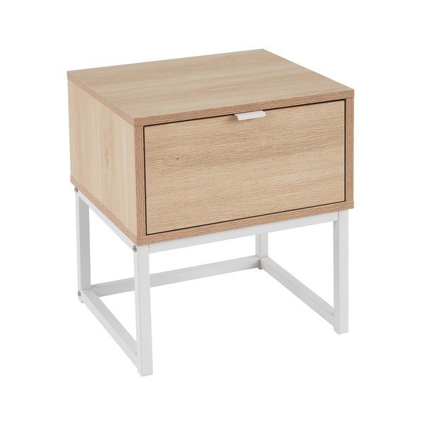 Comodino in colore naturale - Casa Selección