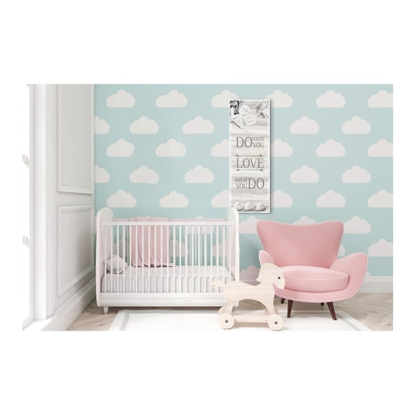 Quadro su tela Do What, 27 x 75 cm Shabby - Styler-image-1