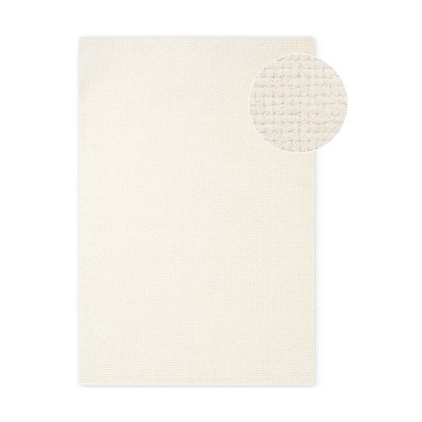 Tappeto color crema in lana 80x150 cm Eloise – Hanse Home