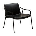 Poltrona in similpelle nera Boto - DAN-FORM Denmark