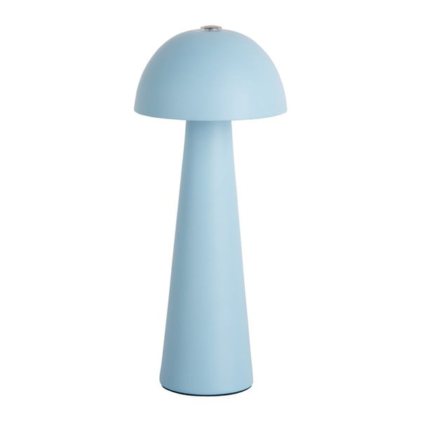 Lampada da tavolo LED azzurra (altezza totale 16,5 cm) Mini LED Dome – Leitmotiv