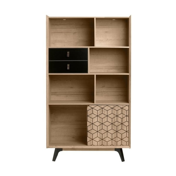 Biblioteca in legno di quercia Ceilan - Marckeric-image-3