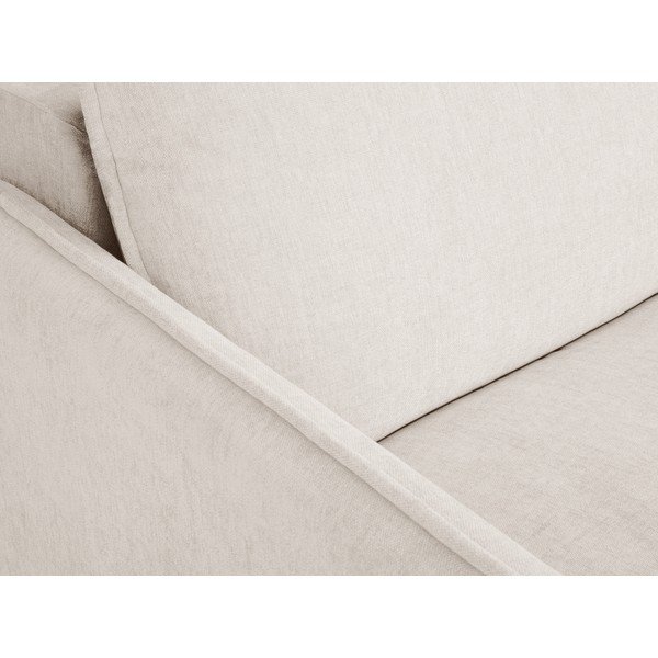 Divano letto beige 166 cm Dalida - Micadoni Home-image-1