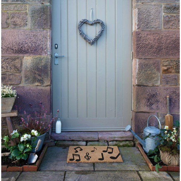 Zerbino in cocco 40x60 cm Music Notes - Artsy Doormats-image-2