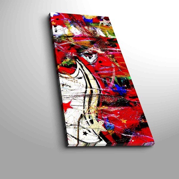 Pittura su tela Passion, 30 x 70 cm - Horizon-image-3