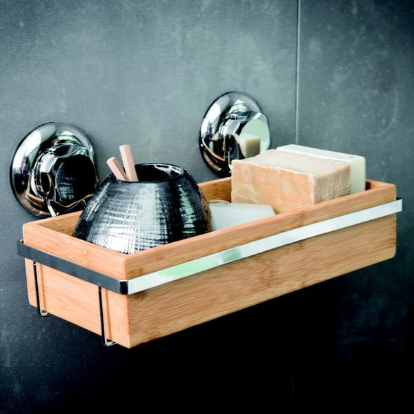 Supporto in bambù per accessori da bagno Spa - Compactor-image-2