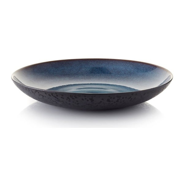 Ciotola nera/blu in gres ø 40 cm Gastro Dark Blue/Black – Bitz