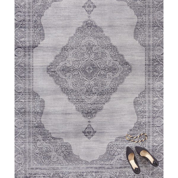 Tappeto grigio chiaro , 160 x 230 cm Carme - Nouristan-image-1