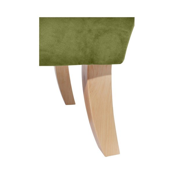 Poltrona Brandon in pelle scamosciata verde - Max Winzer-image-3