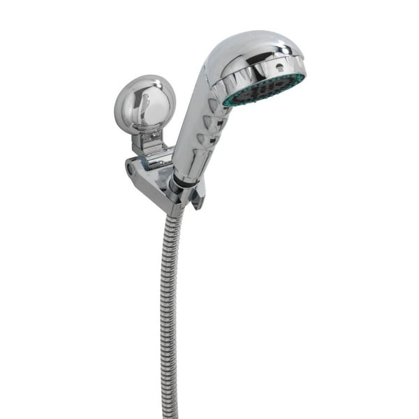 Supporto per soffione doccia in acciaio cromato Fiorina - Wenko-image-2