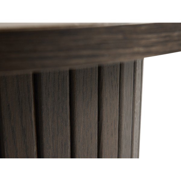 Tavolino rotondo con piano in ceramica ø 50 cm Enna – Unique Furniture-image-3