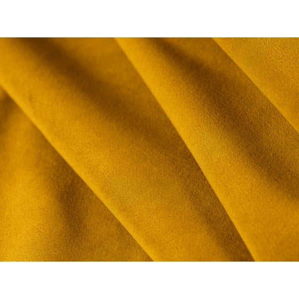Bracciolo in velluto giallo per divano componibile Rome Velvet - Cosmopolitan Design-image-1