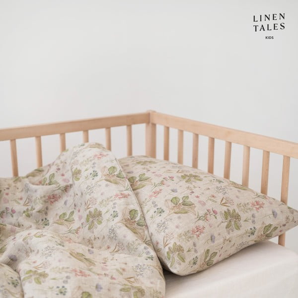 Biancheria da letto per bambini per letto singolo 140x200 cm Botany - Linen Tales-image-4