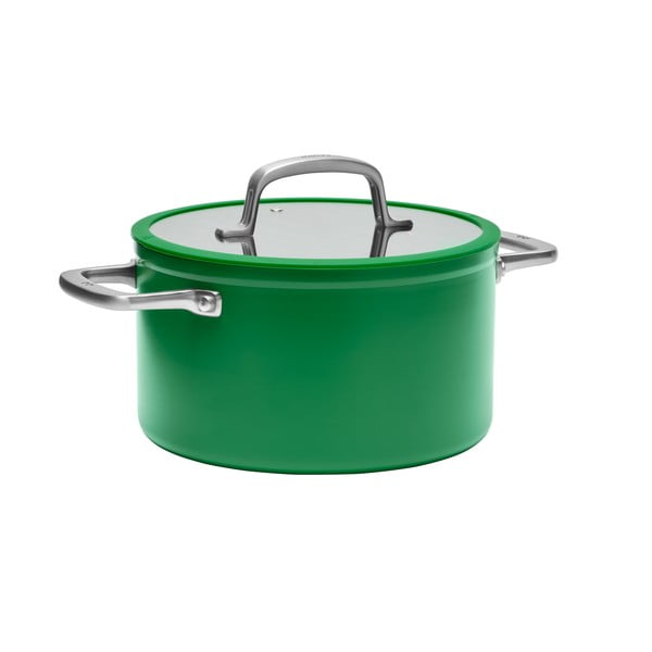 Pentola con coperchio incluso/con superficie in ceramica adatta all'induzione 5,5 l Meda 3.0 – FABINI