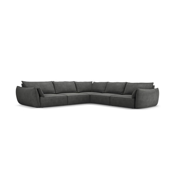 Divano angolare grigio (variabile) Vanda - Mazzini Sofas-image-2