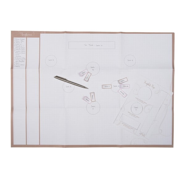 Plánovač na svatební zasedací pořádek Busy B Wedding Planner-image-1