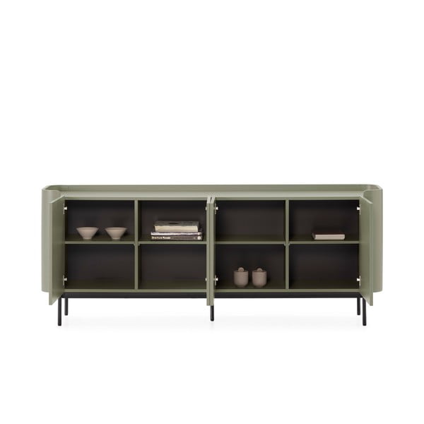 Cassettiera verde 200x80x40 cm Willa – MOME-image-3