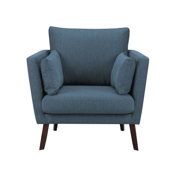 Poltrona blu scuro Elena - Mazzini Sofas