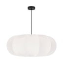 Lampadario bianco con paralume in tessuto ø 52 cm Cafee – Candellux Lighting