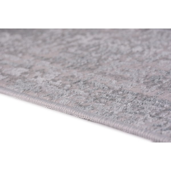 Passatoia per scale grigio e turchese in cotone set da 16 pz 25x65 cm Milano Mavi - Vitaus-image-2