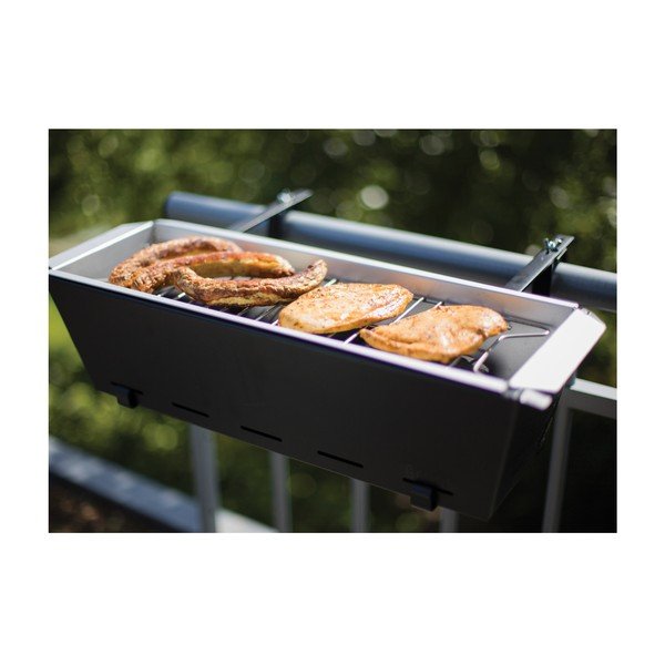Závěsný gril na zábradlí balkónu Esschert Design BBQ-image-1