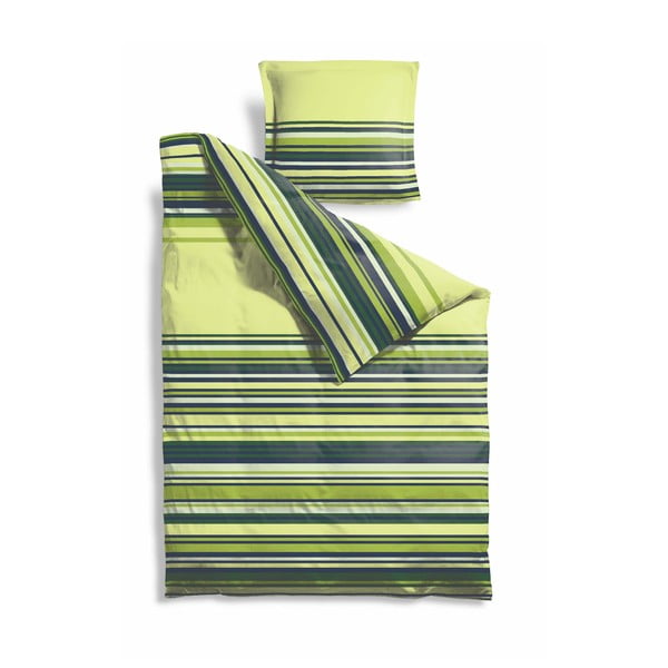 Povlečení Lime Stripes, 140x200 cm