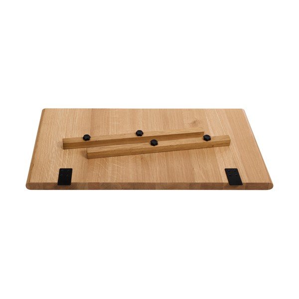 Piano d'appoggio aggiuntivo per tavolo da pranzo con effetto rovere 45x95 cm Flow – Unique Furniture-image-1