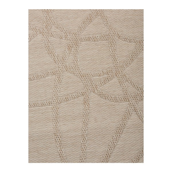 Tappeto da esterno beige , ø 194 cm Tondo - Floorita-image-2