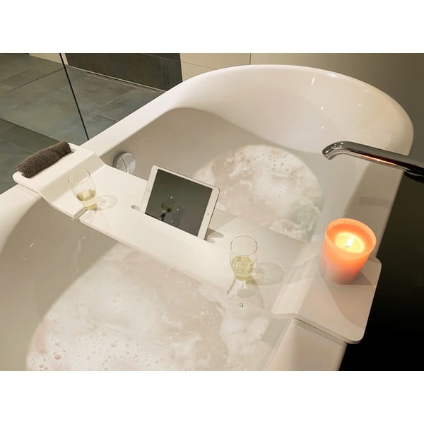 Mensola da bagno bianca, lunghezza 94 cm Matera - Wenko-image-1