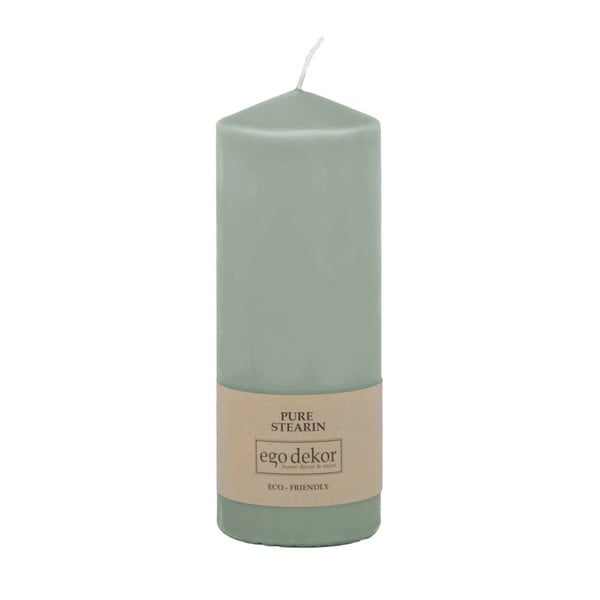 Candela blu turchese Top, durata di combustione 50 h Eco - Eco candles by Ego dekor