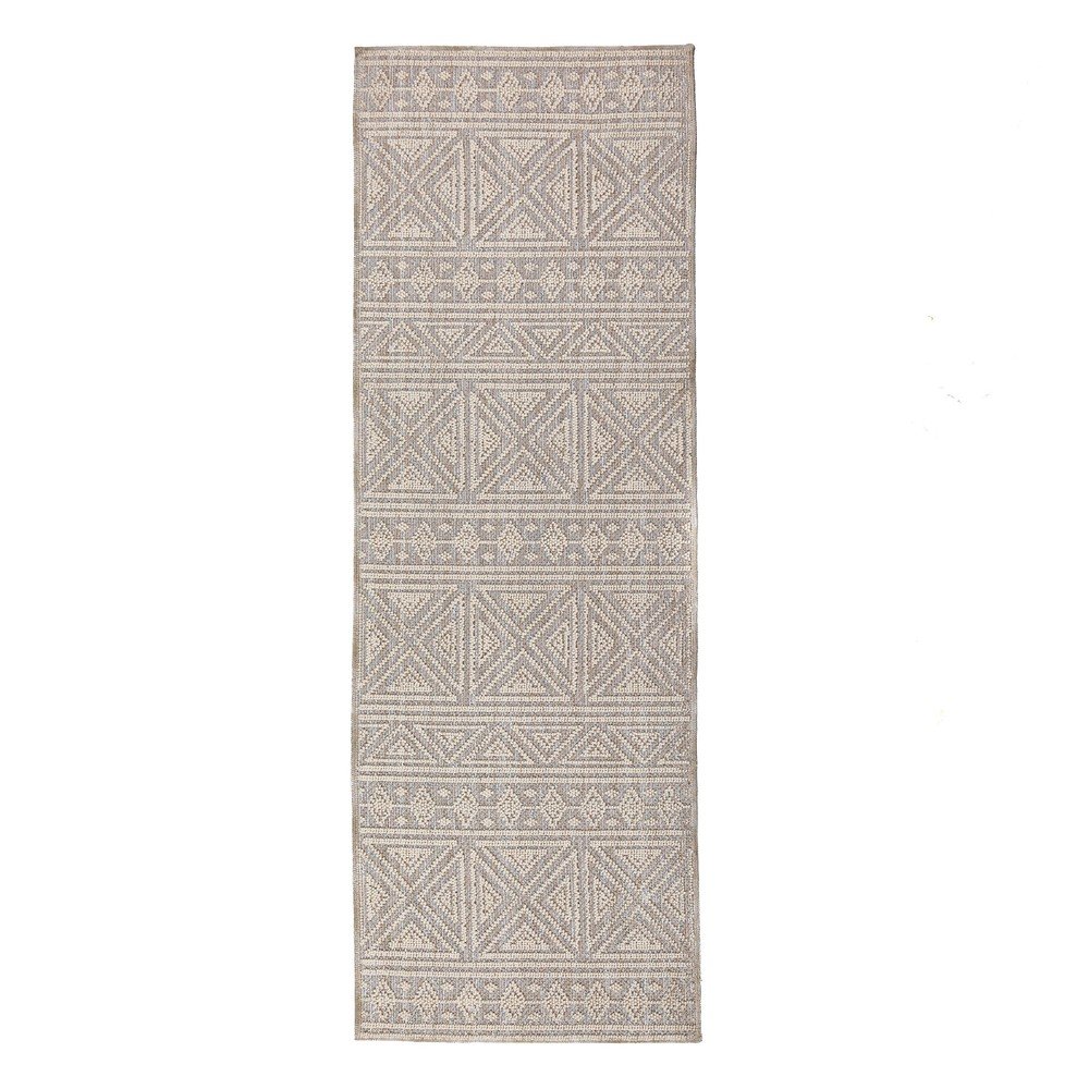 Passatoia grigia/beige lavabile 58x230 cm Lucia – Flair Rugs | Tappeti